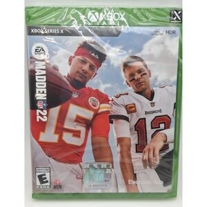 Madden NFL 22 NEW SEALED Video Game for Xbox Series X 4K HDR Disc